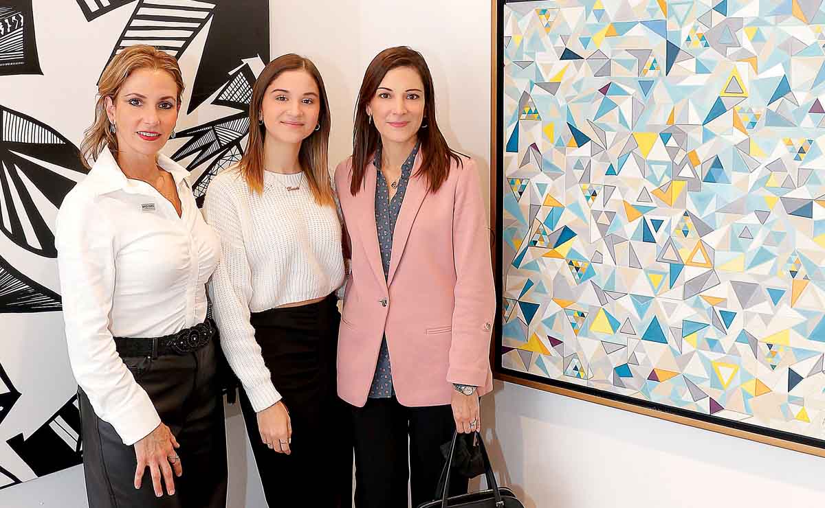 Alejandra Marín de Elizondo, Daniela Elizondo y Jacqueline Font de Sagaón / Fotos: Daniel Saldívar
