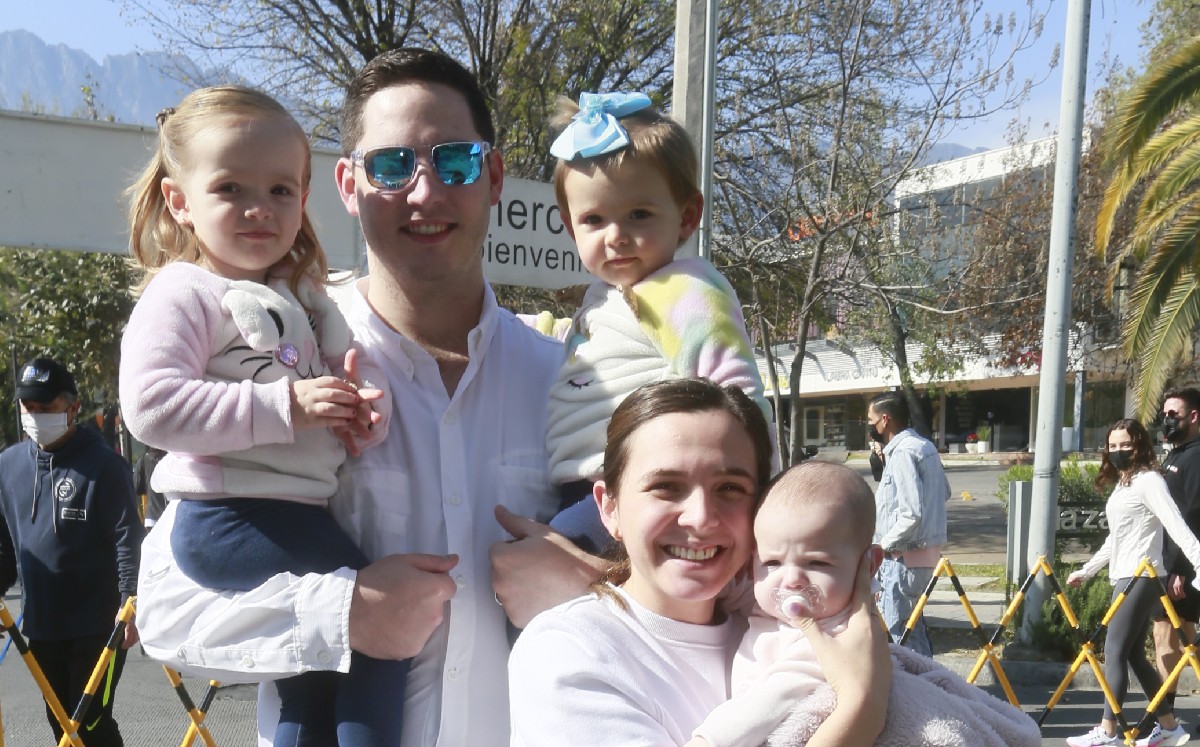 Andrea Garza, Andrea Isabel Dillon, Jimena Dillon y Roby Dillon