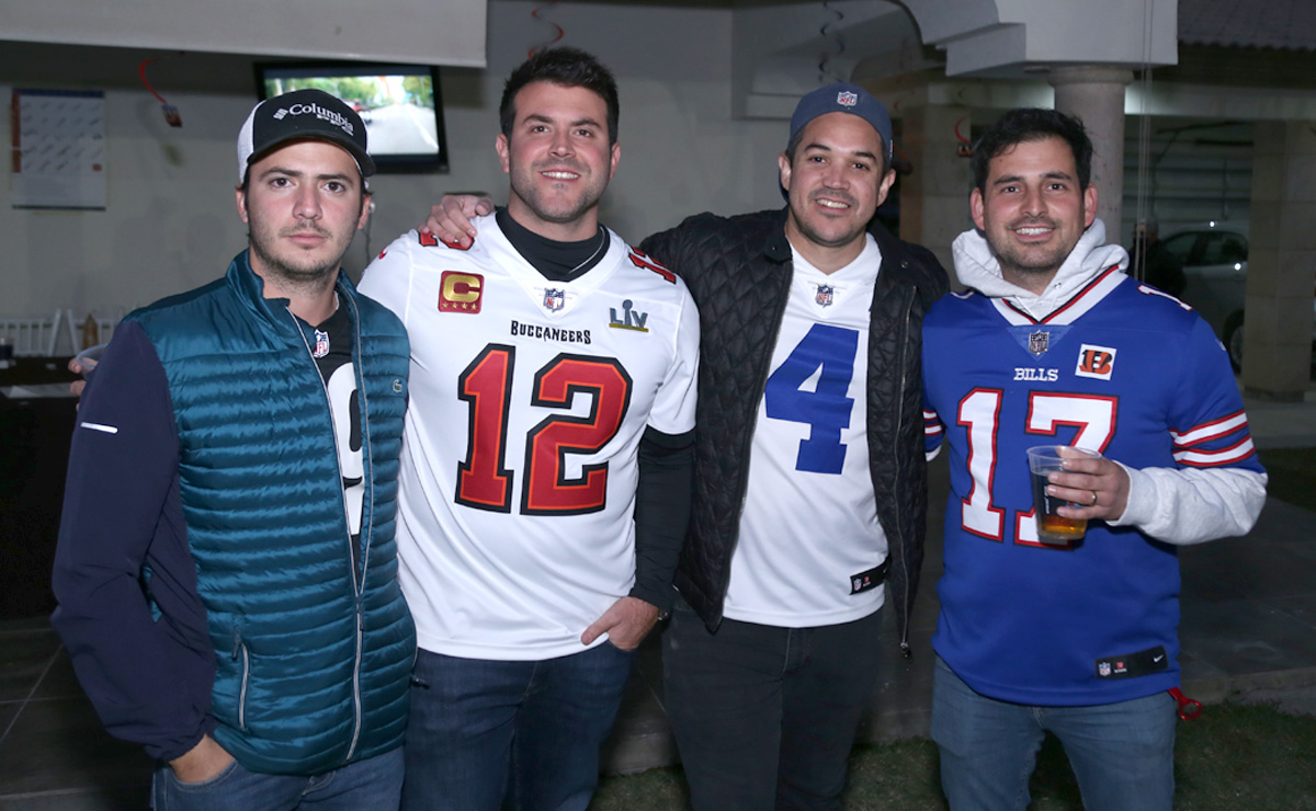 Diego, Marco, Tomás y Andrés