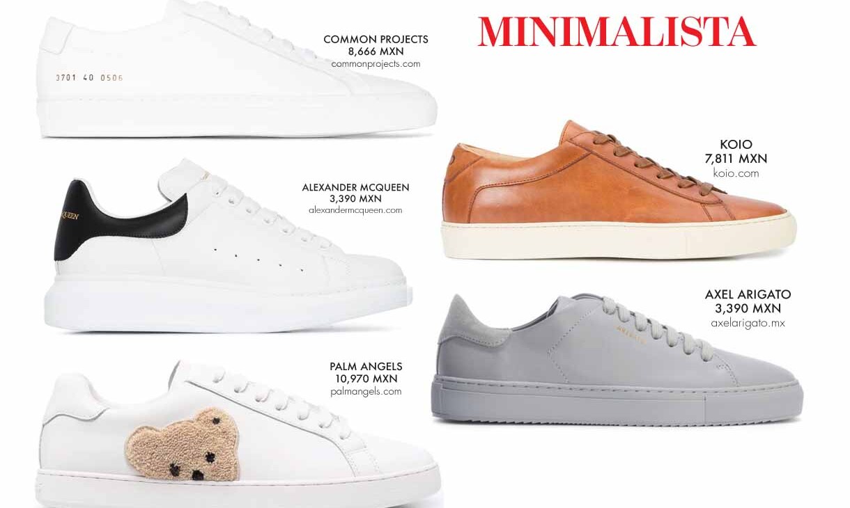 La tendencia limpia y clásica del minimalismo es una de las favoritas, lo suficientemente versátil para vestir con cualquier outfit