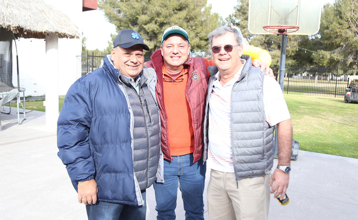 Jaime, Emilio y Jorge