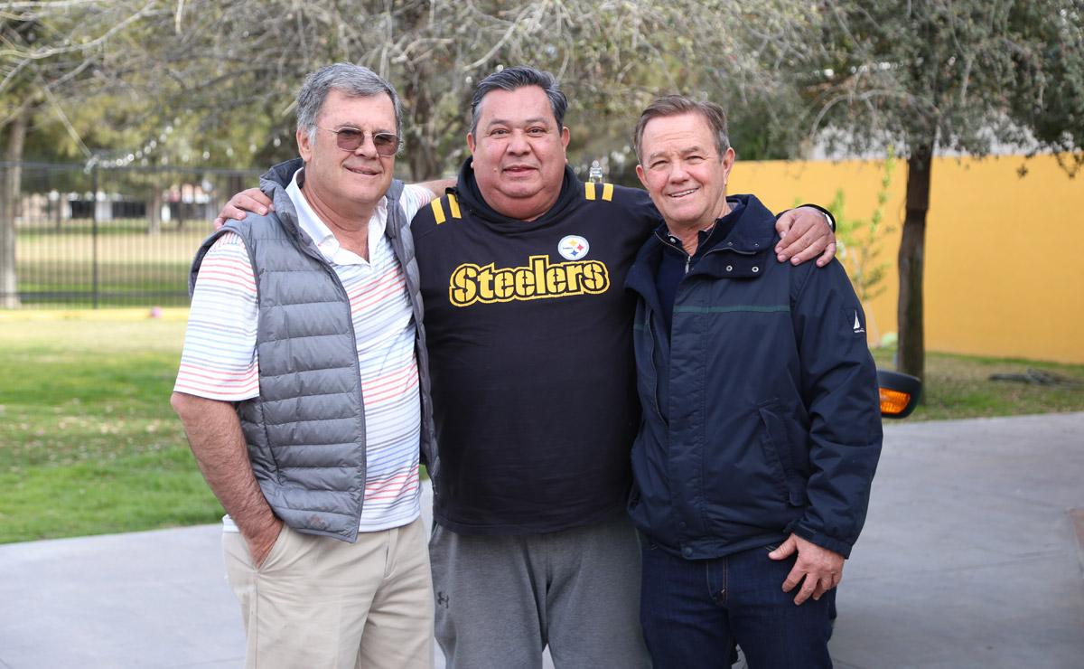 Jorge, Rafael y Carlos