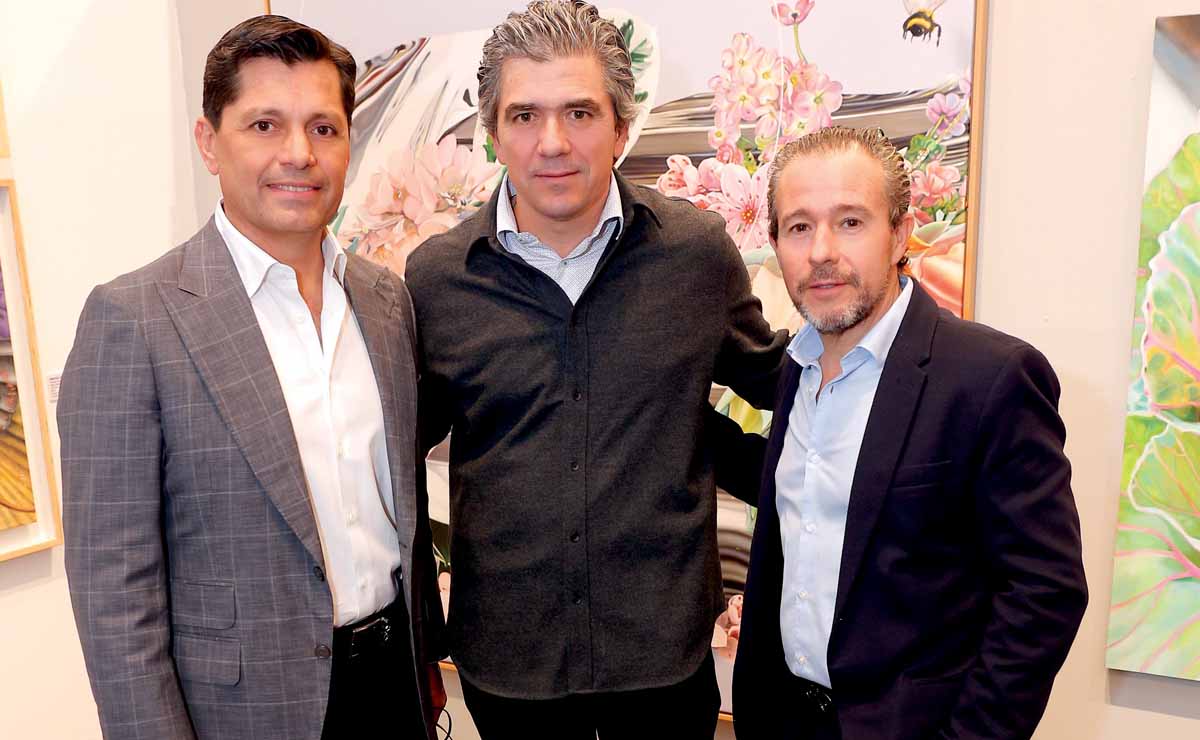 Luis Carlos Villarreal, Alejandro Cortázar y Luis Marroquín / Fotos: Daniel Saldívar