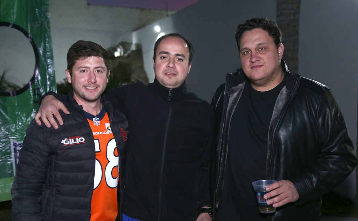 Sergio, Rogelio y Eddy