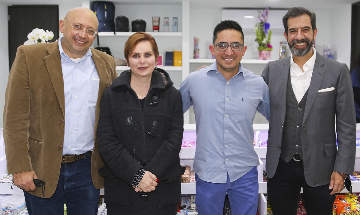 CARLOS SANDOVAL, HAIDY SALINAS, ADÁN AMAJAC Y CARLOS GARCÍA