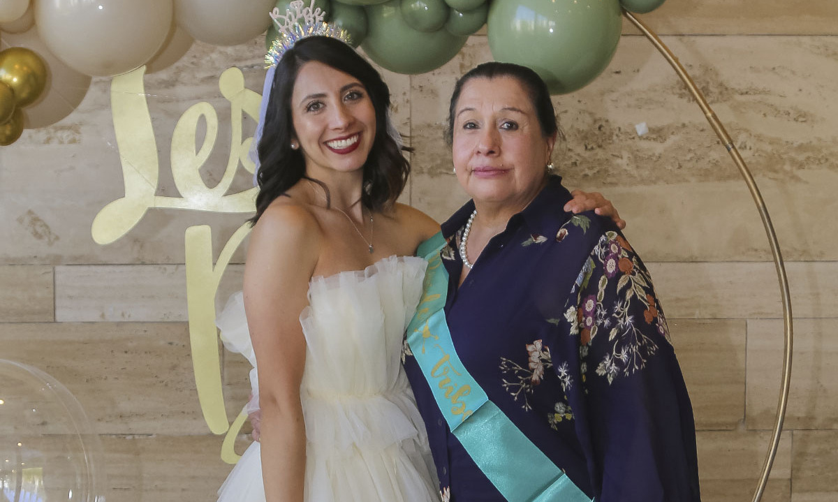 Leslie Lagarde y María Luisa Lomas
