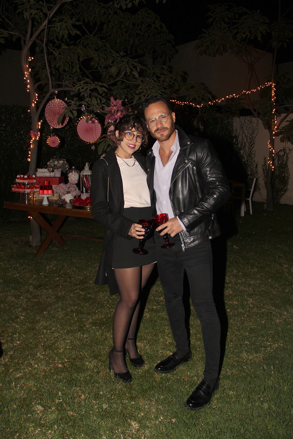 Diana Torres y Cristian Villalón