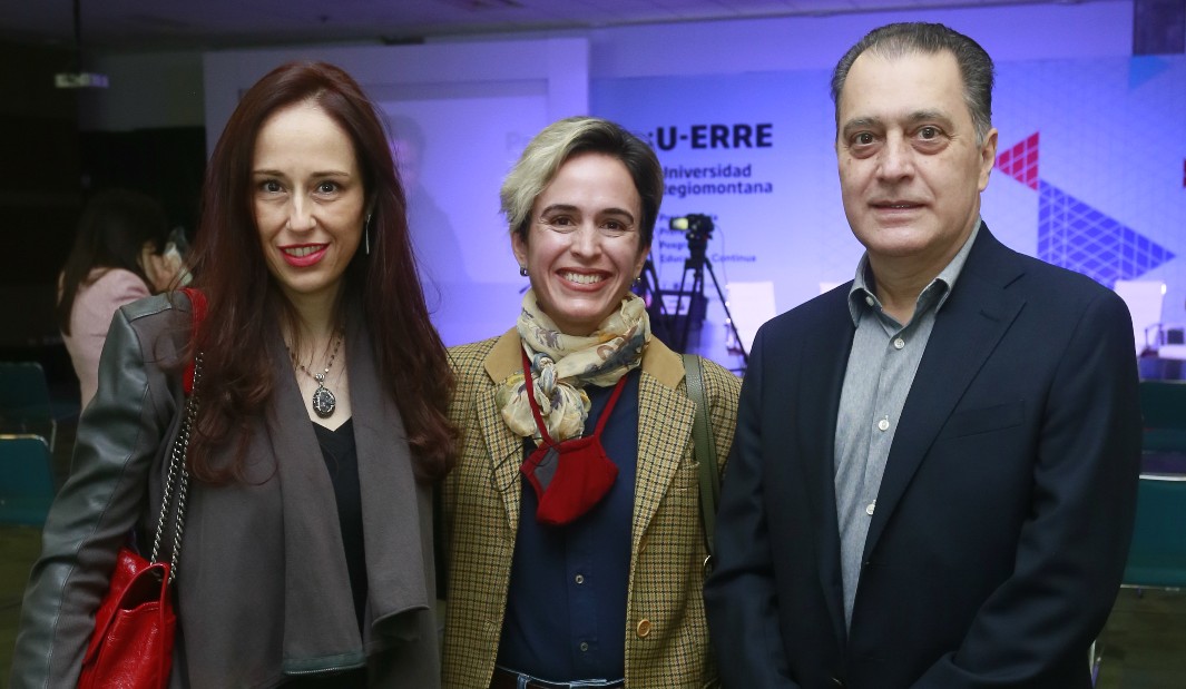 Jessica Garza, Ana Lucy Lozano y Francisco Garza