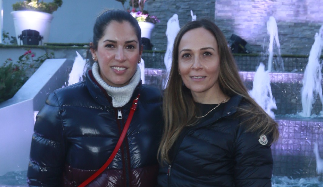 Lucía Salinas y Aceline Guerra