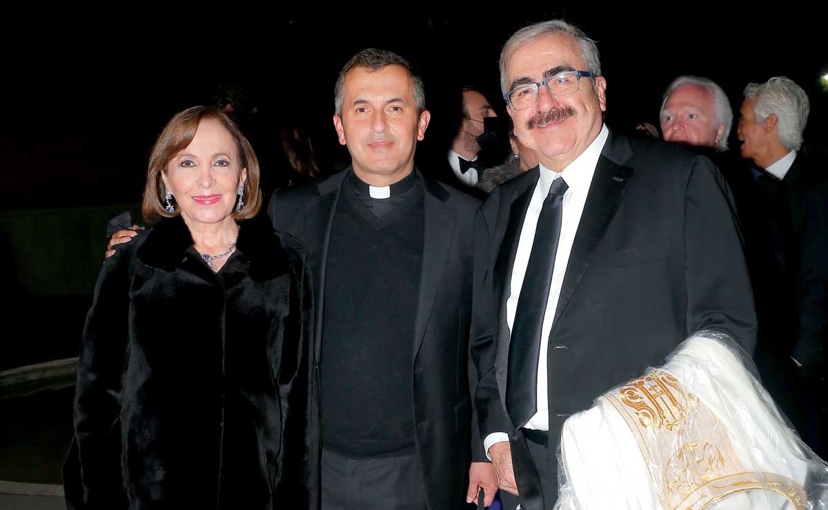 Luly Domene de Clariond, Benjamín Clariond y Benjamín Clariond / Fotos: Daniel Saldívar