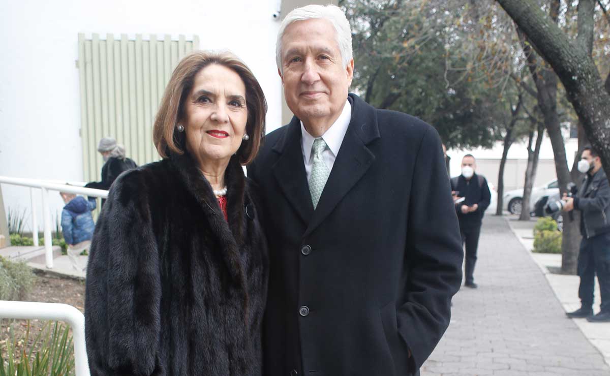 Magdalena Margáin de  Ramírez y David Noel Ramírez / Fotos: Antonio Mireles