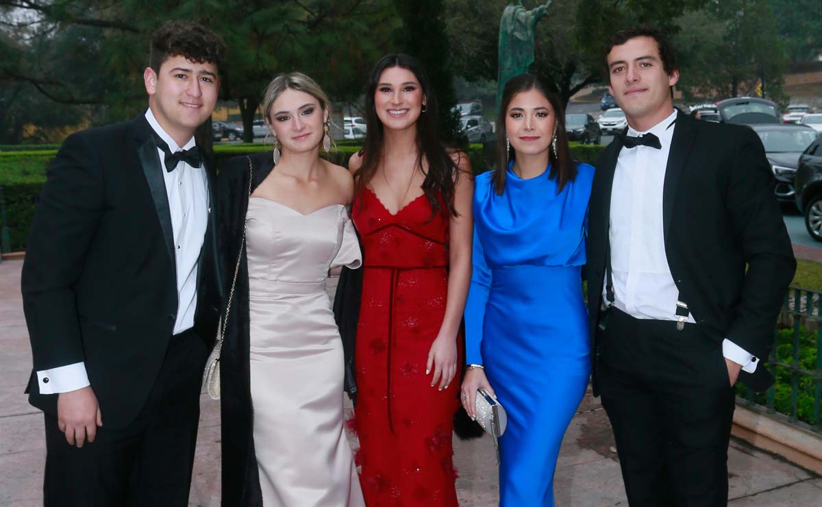 Mauricio Saro, Valeria Miramontes, Melissa Ganem,  Ivanna Derbez y Patricio Williams / Fotos: Omar Valdez