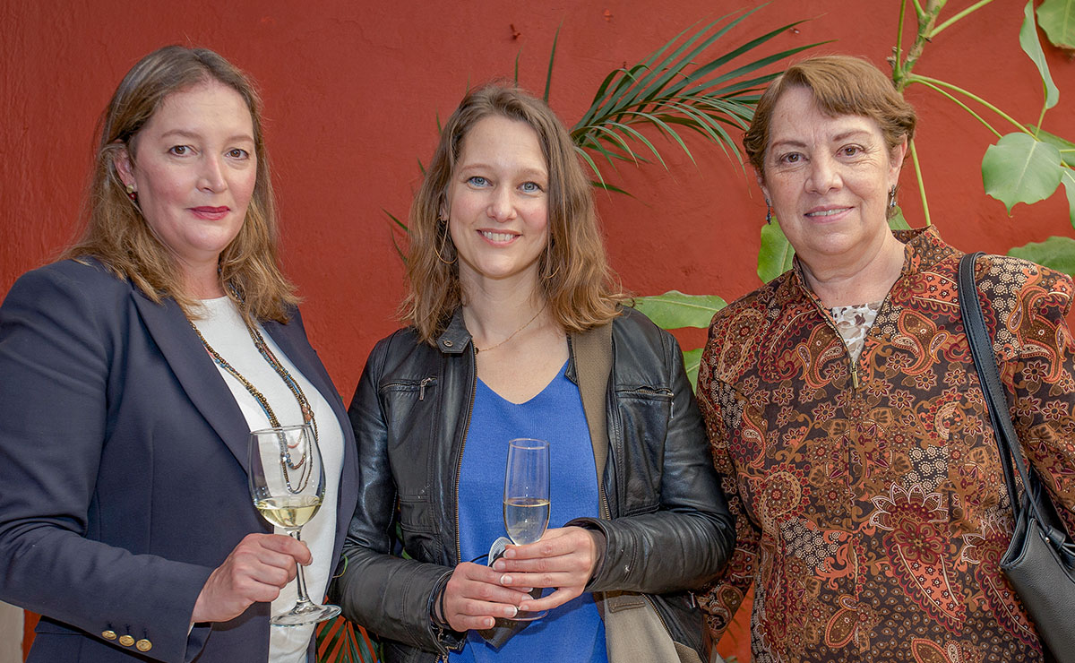 Angelina Mejía, Cristal Ferraris y Salome Abel