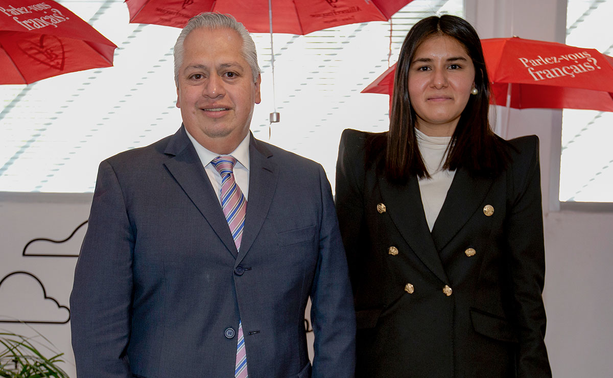 Jorge Fuentes y Érika  Hernández