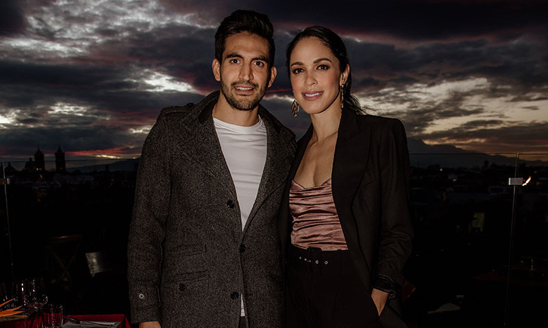 Fernanda Uscanga y Javier Zafra