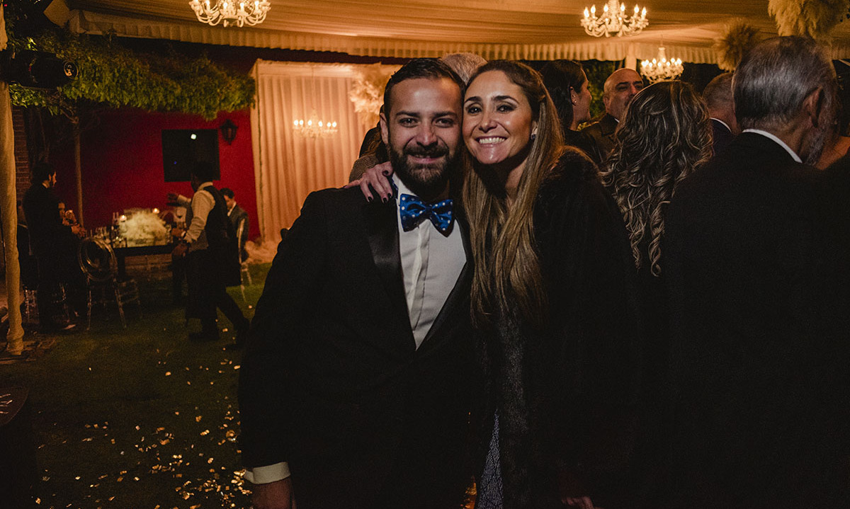 Miguel Iñigo y Michelle Moreno