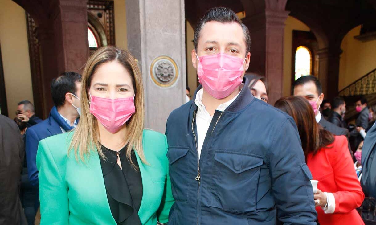 Yvonne Álvarez y Luis Donaldo Colosio