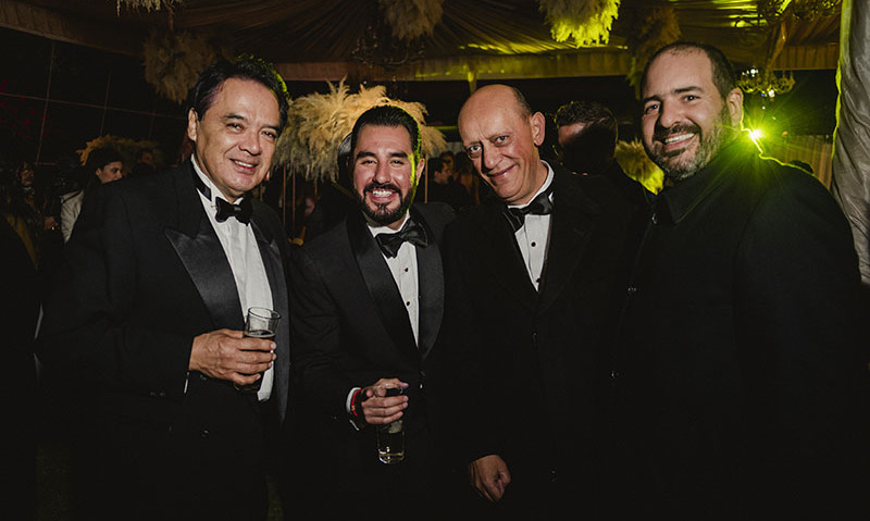Roberto Barranco, Ignacio Barranco, Juan Carlos Lastiri y Gontran Lizárraga
