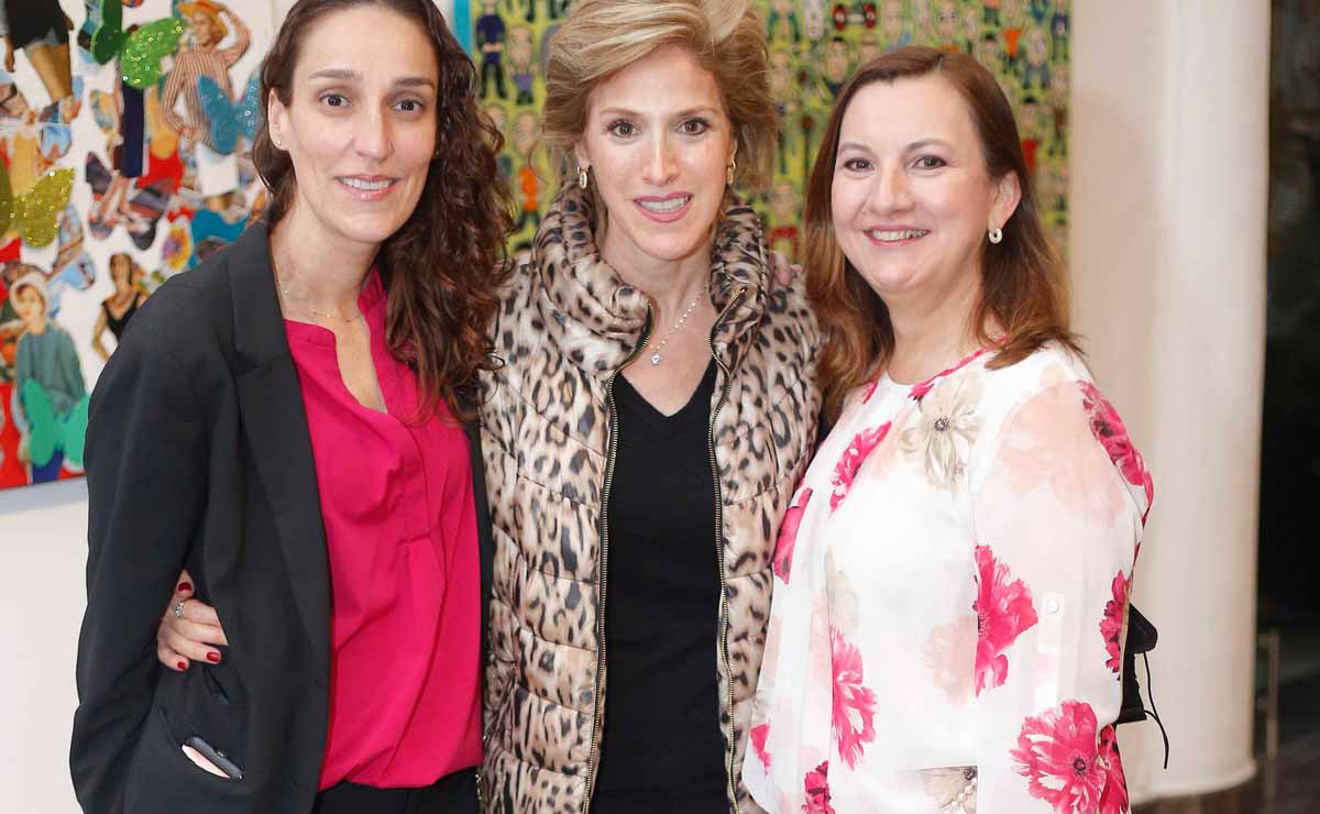 Ana Nora Peters, Alejandra Maiz de Lozano y Silvia Piñones / Fotos: Daniel Saldívar