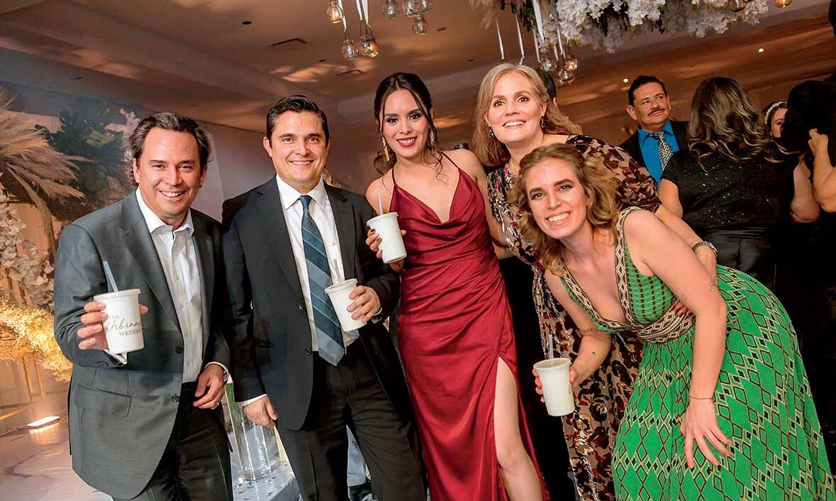 Wilham Hagelsieb , Marco Maldonado , Marely Pedraza, Rocio Maldonado y Roberta Hagelsieb / Fotos: Rubén Hernández