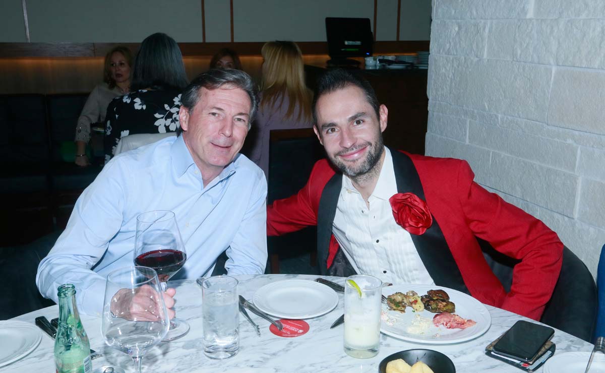 Barry Mcgown y Javier Romo / Foto: Omar Valdez