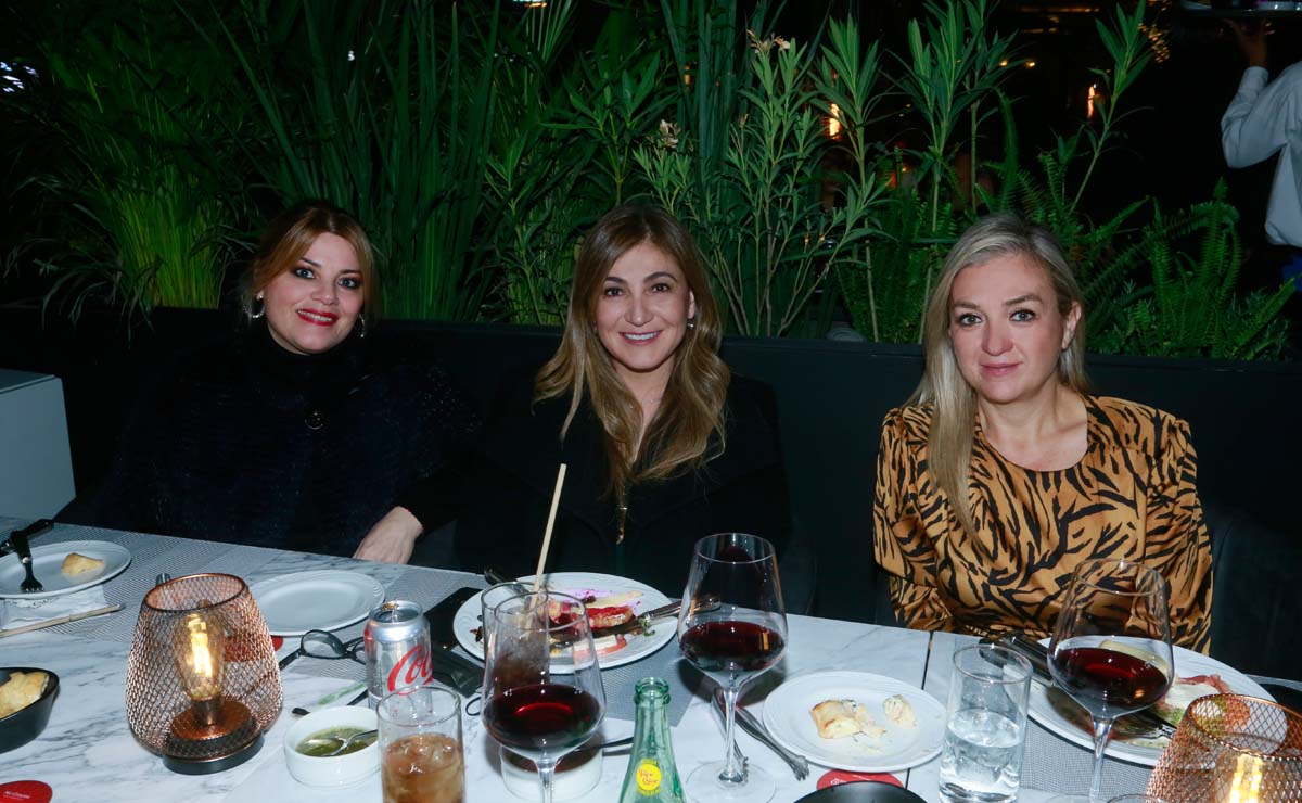 Bertha Alejandra Préstamo, Angélica Aguilar y Cecilia Flores / Foto: Omar Valdez