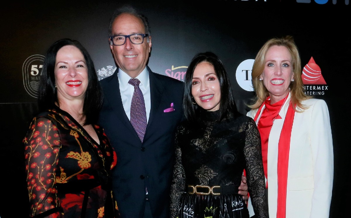 Claudia Morales, Carlos Palma, Carolina Rangel de Palma y Magaly Meyer