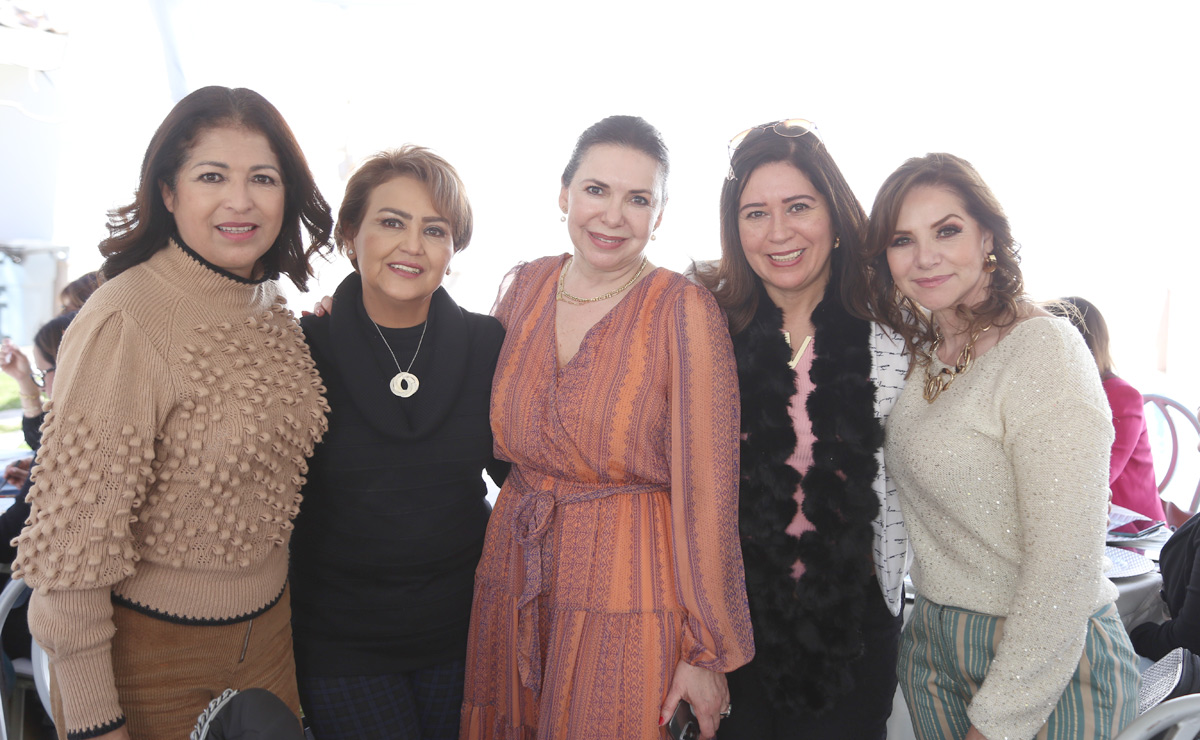 Coco, Angélica, Luly, Vene y Silvia