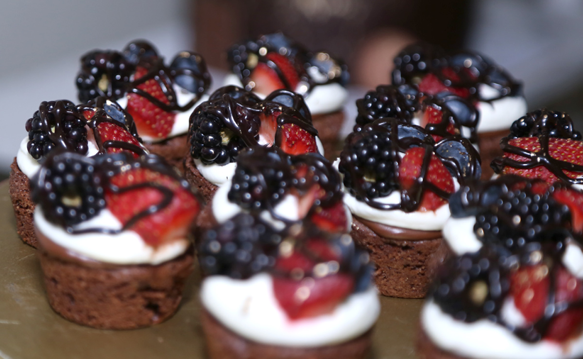 cupcakes de frutos rojos