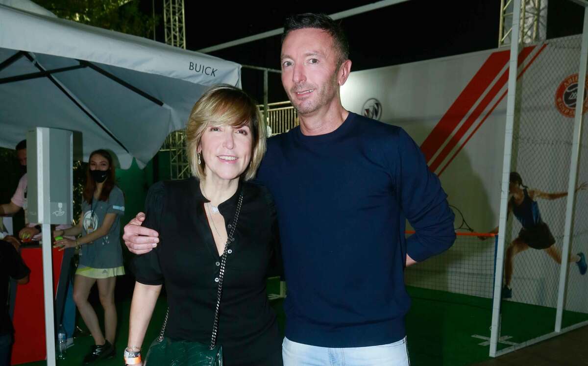 Eugenia López y James Fox