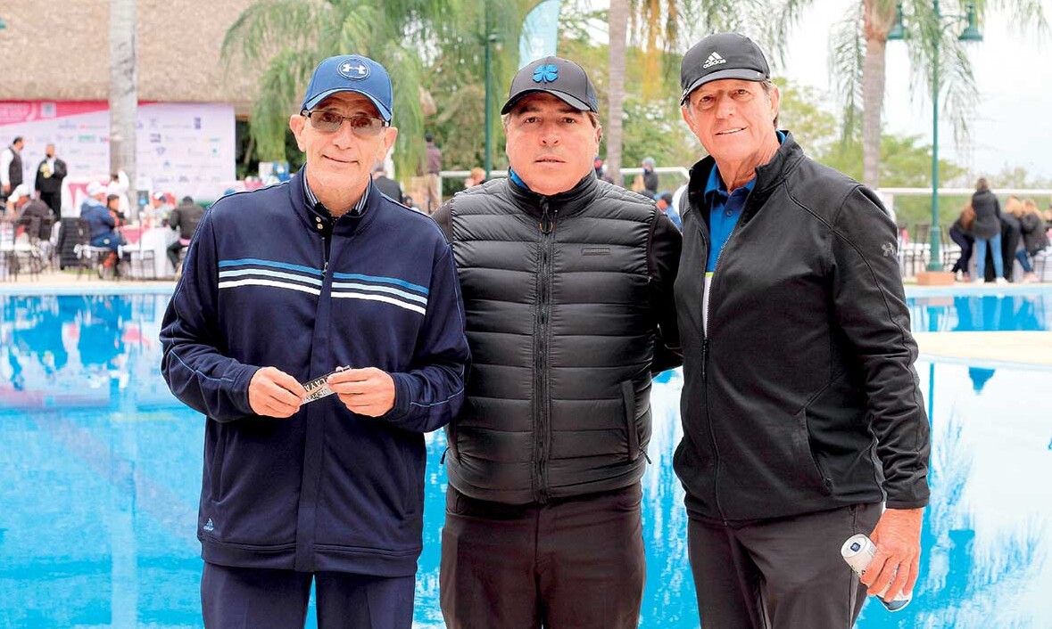 Charin Abdo, Jesús Altamirano y Carlos Nuñez de Cacéres / Foto: José Chang