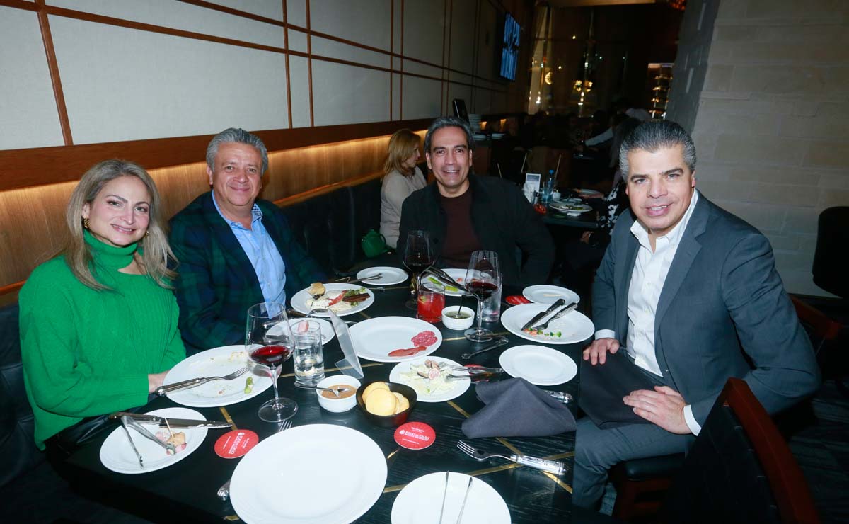 Gabriela Sánchez, Agustín Suárez, Alejandro Castañeda y Gonzalo De la Torre / Foto: Omar Valdez