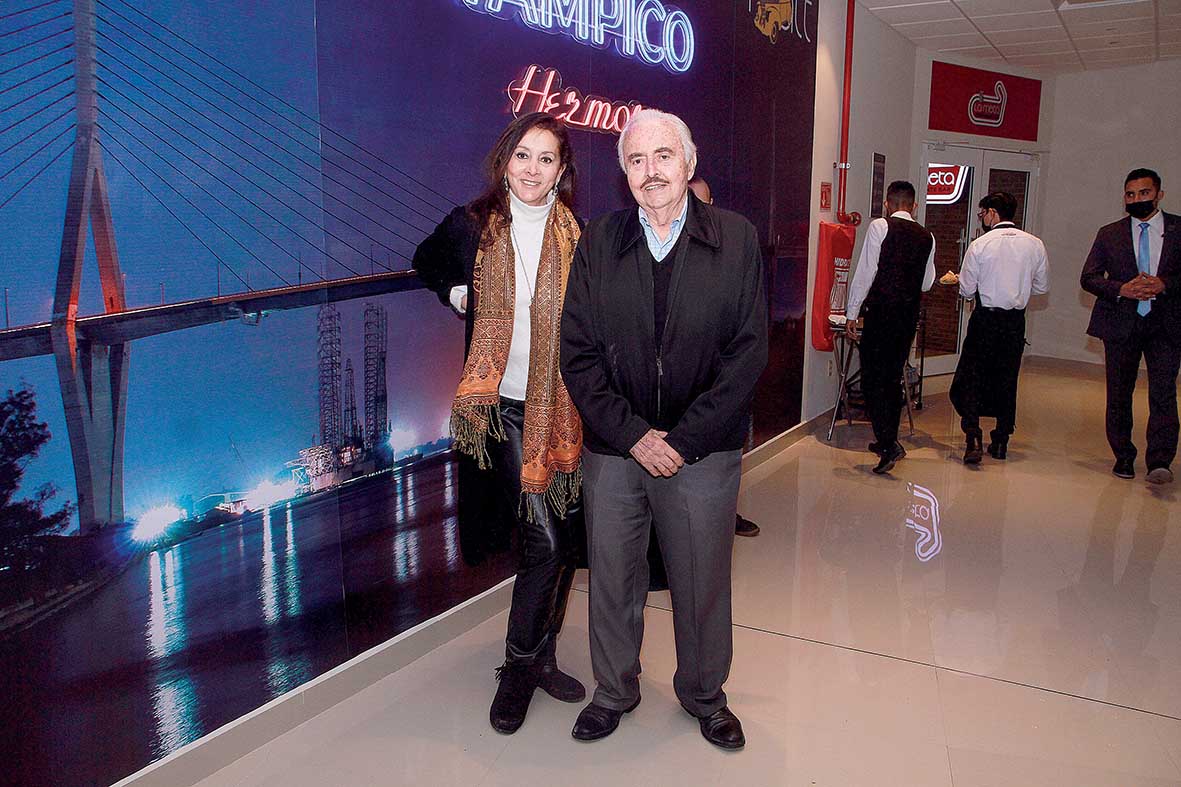 Gina Fernández y Nicanor Fernández  / Foto: José Chang
