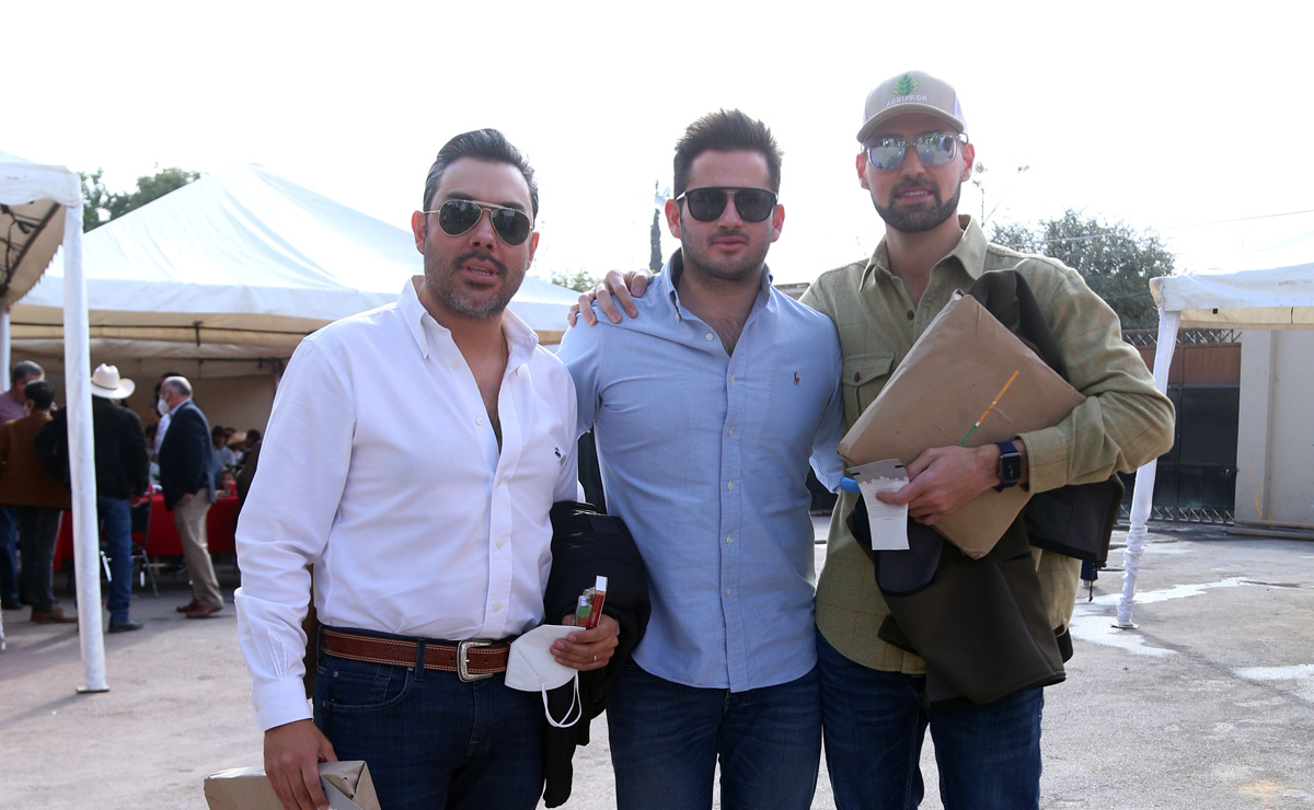 José Manuel, Marcelo y Edelmiro