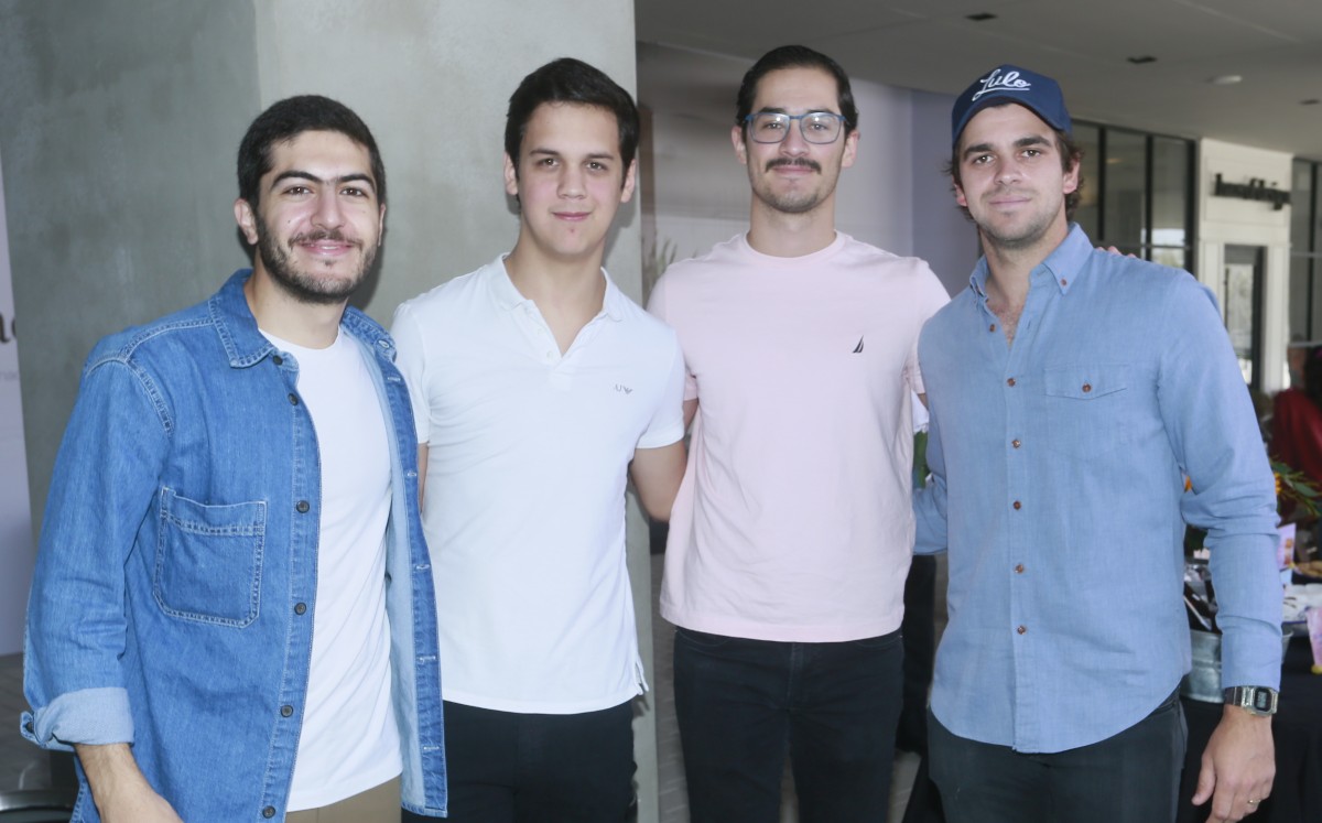 José Romero, Marcelo Rodarte, Alejandro Torres y Gonzalo Rubio