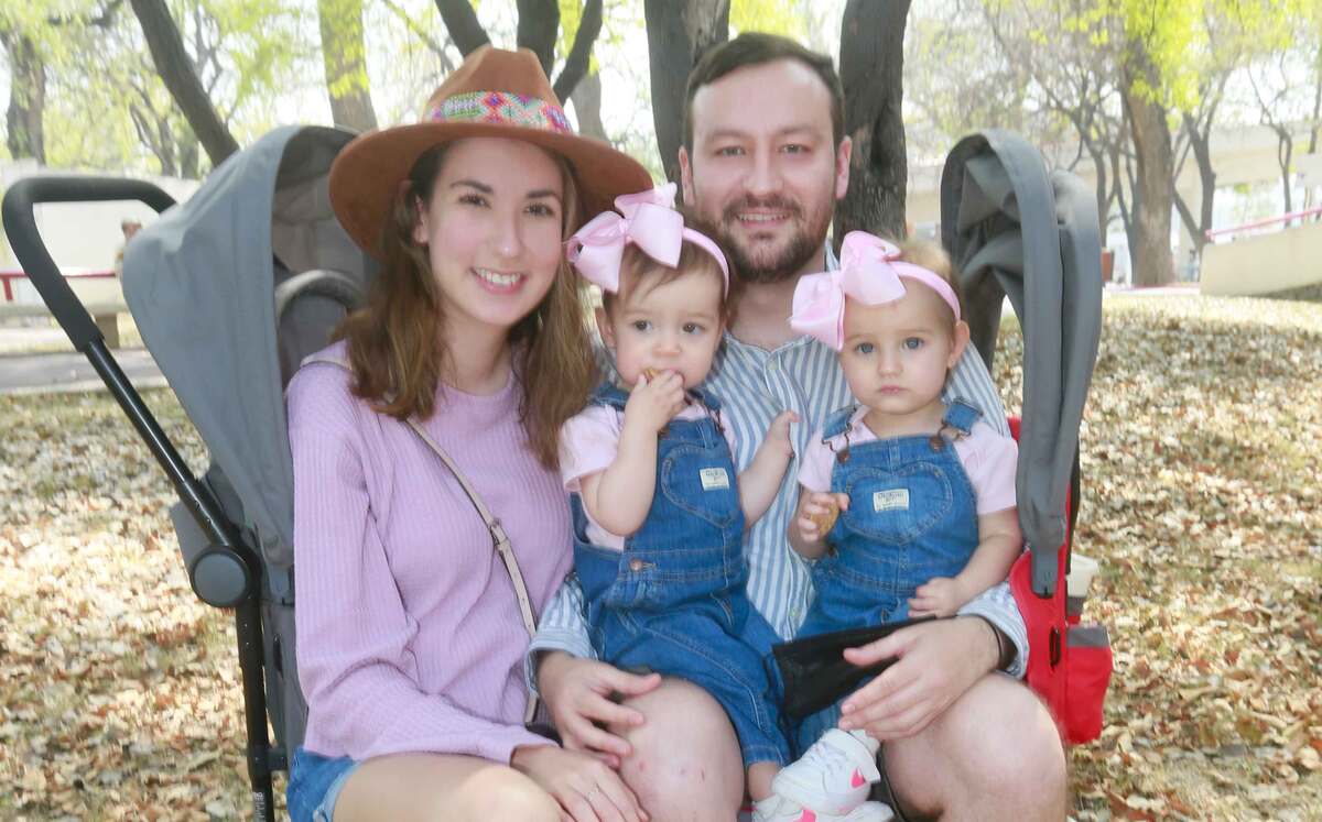 lucía Montemayor, Richard Colter, Ana maría Colter e Isabel Colter