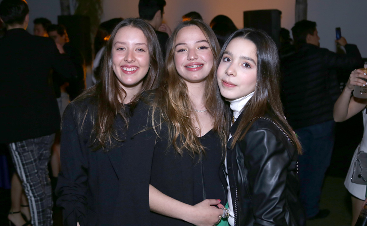 Paulina, Sabrina y Majo