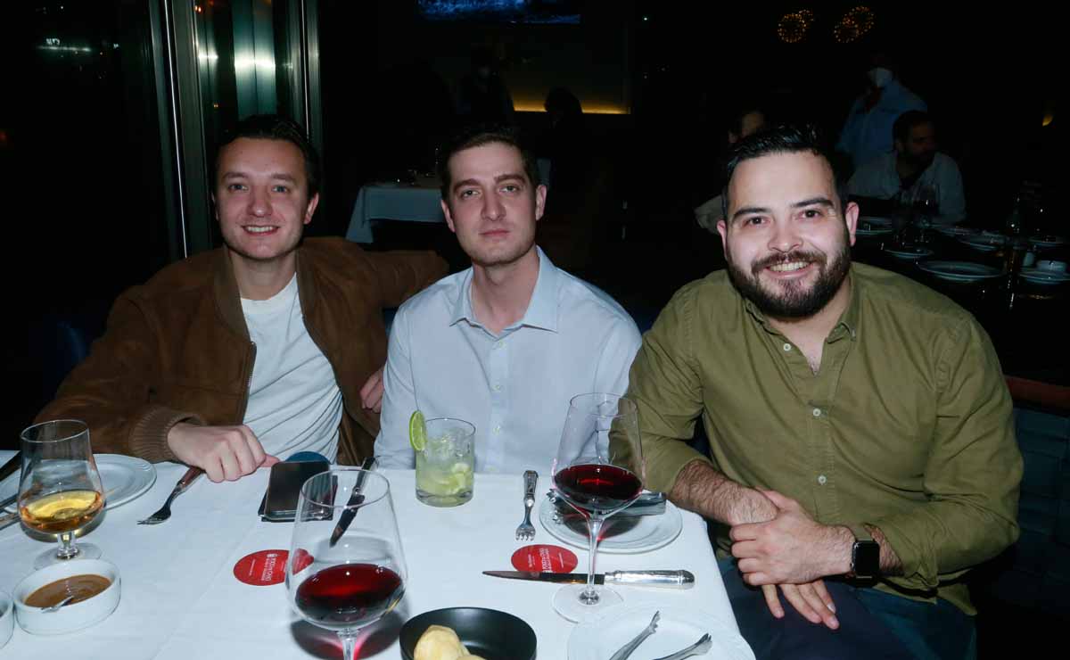Sebastián Carrillo, Jorge Madero y Marcelo Treviño / Foto: Omar Valdez