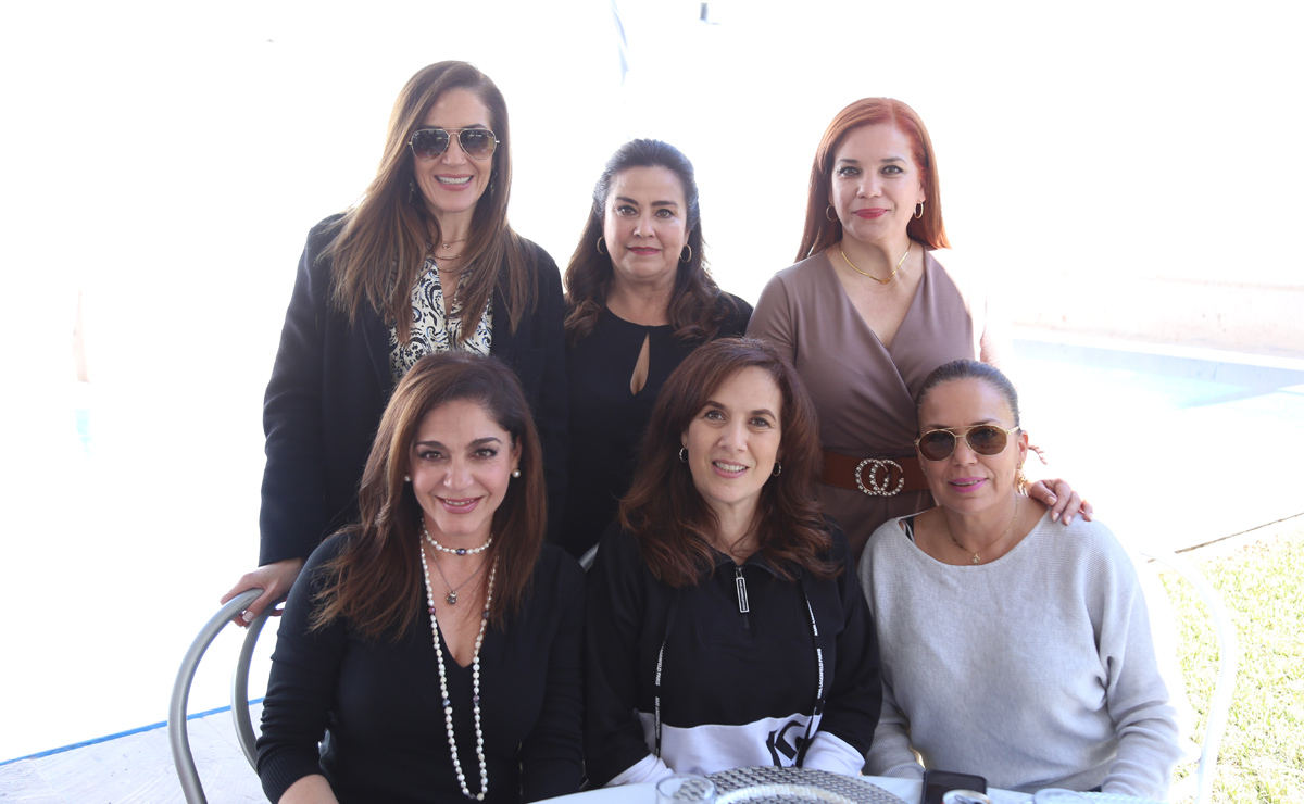 Sory, Cristina, Geraldine, Lorena, Lucía y Erika