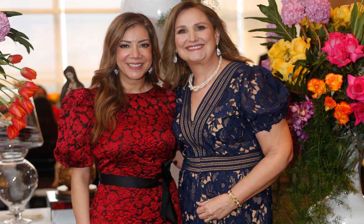 Tere Rojas de Villarreal y Adriana Touché de Páez / Fotos: Daniel Saldívar