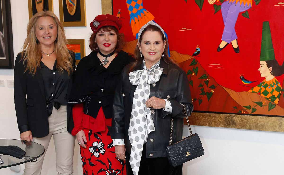 Tete García Luna, Ivette Olivares y Elvira Lozano de Todd / Fotos: Daniel Saldívar