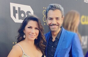 Alessandra Rosaldo y Eugenio Derbez: Critics Choice Awards-2022. (Foto: Instagram).
