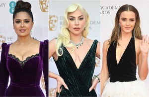 Estos fueron los mejores looks de la alfombra roja de los Premios Bafta 2022