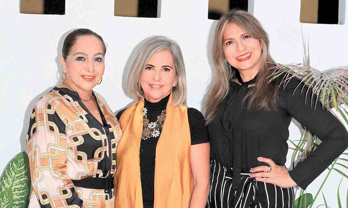 Ángelica Pastrana, Lety Torres y Sagrario Pastrana / Foto: José Chang