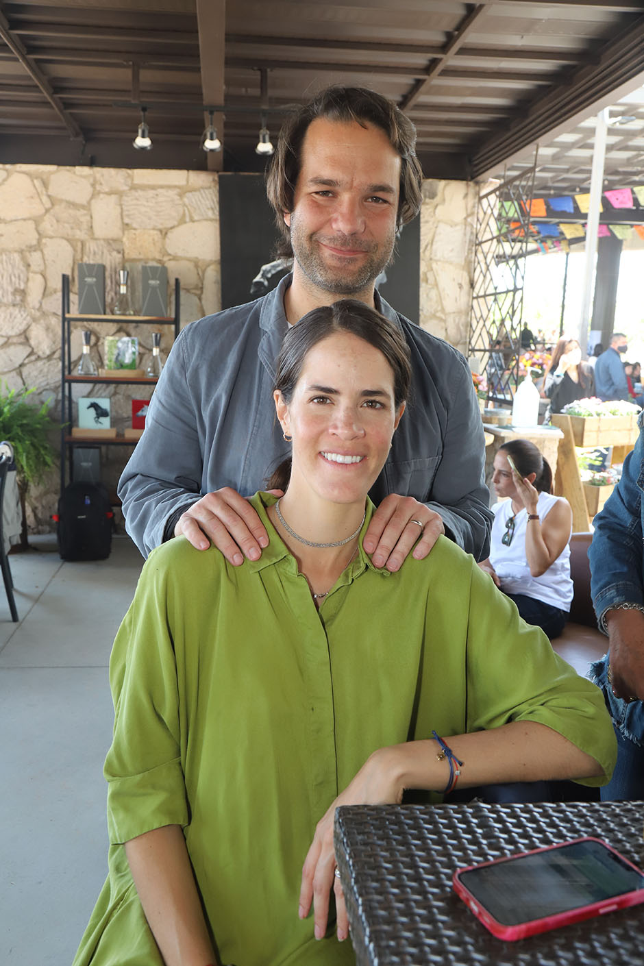 Alejandro Lancaster Jones y Constanza Guerra