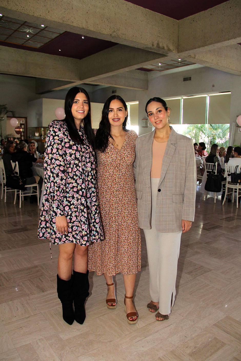 Ana Cecilia Rueda, Natalia Franco y Cristina