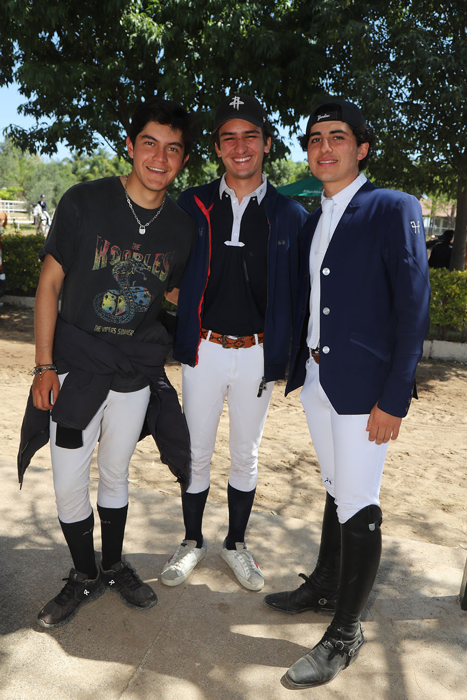 Carlos Molina, Eduardo Ramos y Alberto Hawa