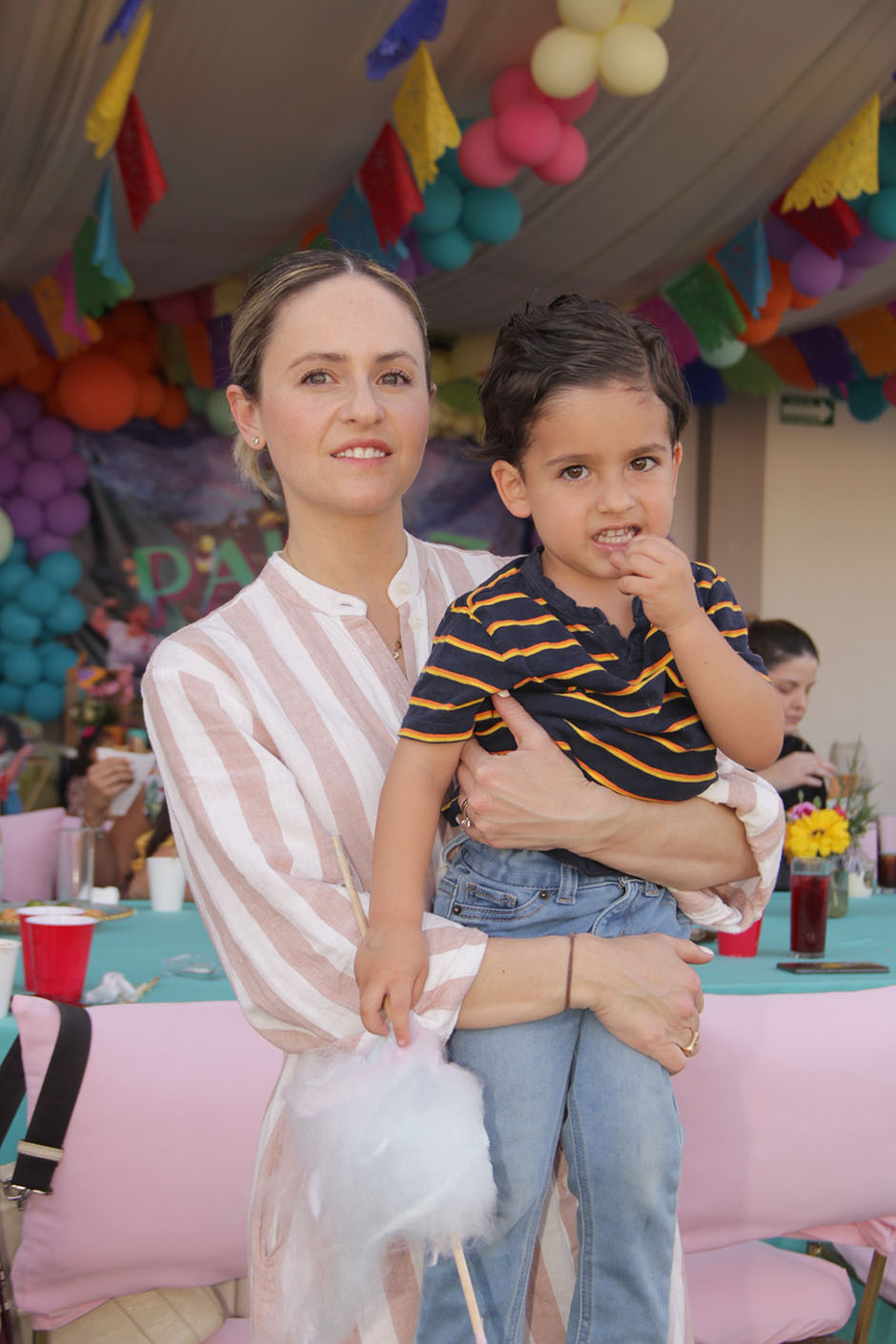 Gaby Álvarez y José Andrèés Sánchez.