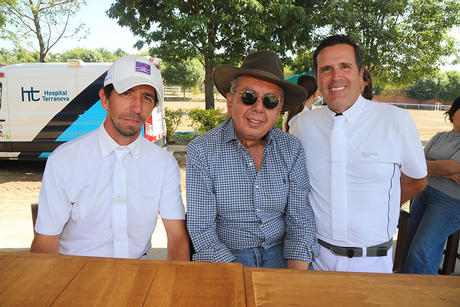 Ignacio Maurin, Carlos Valdez y Felipe Gaspar