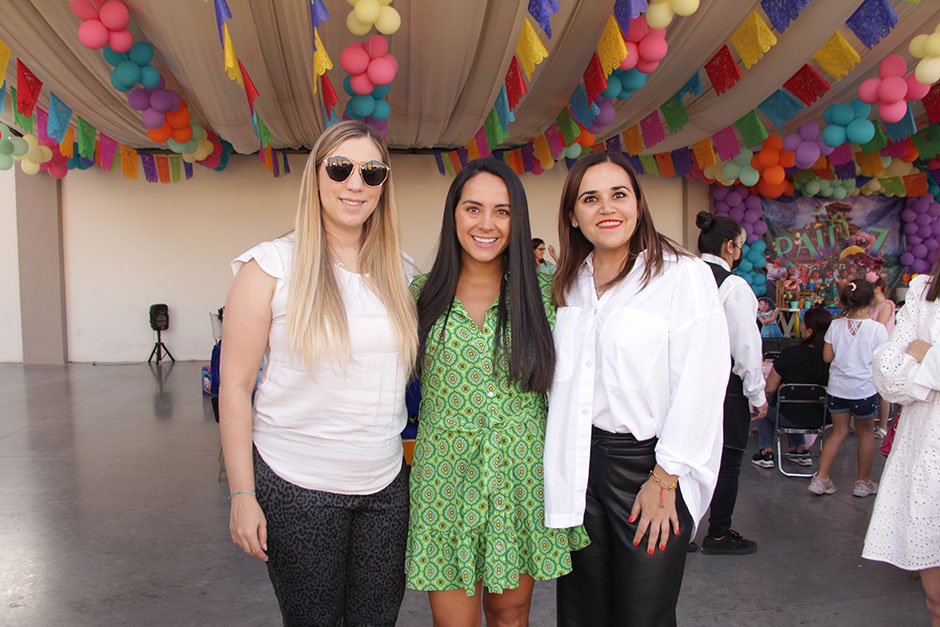 María José Lancaster, Dafne Sánchez y Rebeca Corella.